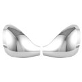 2pcs Rear View Mirror Cover Abs Replacement For 207 308 2006 To 2014 Easy Installation Protects Against Scratches And Dust