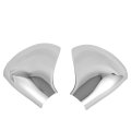 2pcs Rear View Mirror Cover Abs Replacement For 207 308 2006 To 2014 Easy Installation Protects Against Scratches And Dust