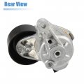 X Autohaux Drive Belt Tensioner Assembly For Toyota Tundra Sequoia Land Cruiser 89378 16620-0s010 Metal Black Silver Tone