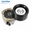 X Autohaux Drive Belt Tensioner Assembly For Toyota Tundra Sequoia Land Cruiser 89378 16620-0s010 Metal Black Silver Tone