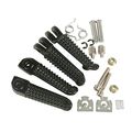 Tcmt Front Rear Footrests Foot Pegs For Yamaha Yzf R1 2002-2014 R6 2003-2012 04 09 10 Black