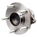 Ocpty New Wheel Hub Bearings Rear Axle 5 Lugs Without Abs Compatible For Mitsubishi Lancer Se De Es Gts Ralliart 2008-2012 Oe