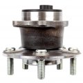 Ocpty New Wheel Hub Bearings Rear Axle 5 Lugs Without Abs Compatible For Mitsubishi Lancer Se De Es Gts Ralliart 2008-2012 Oe