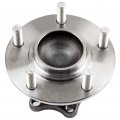 Ocpty New Wheel Hub Bearings Rear Axle 5 Lugs Without Abs Compatible For Mitsubishi Lancer Se De Es Gts Ralliart 2008-2012 Oe