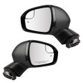 Towing Mirrors Glass Fit For 2013-2014 Fusion Ford Left And Right Outside Rear View Ds7z17683ca-pfm
