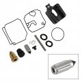 Topteng Carburetor Rebuild Repair Kit Fit For Yamaha 3 Cyl 2 834 Bore 60hp 1992-2006 70hp 1992-2009 6h2-w0093-10-00