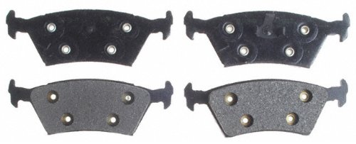Raybestos Sgd135m Service Grade Semi-metallic Disc Brake Pad Set