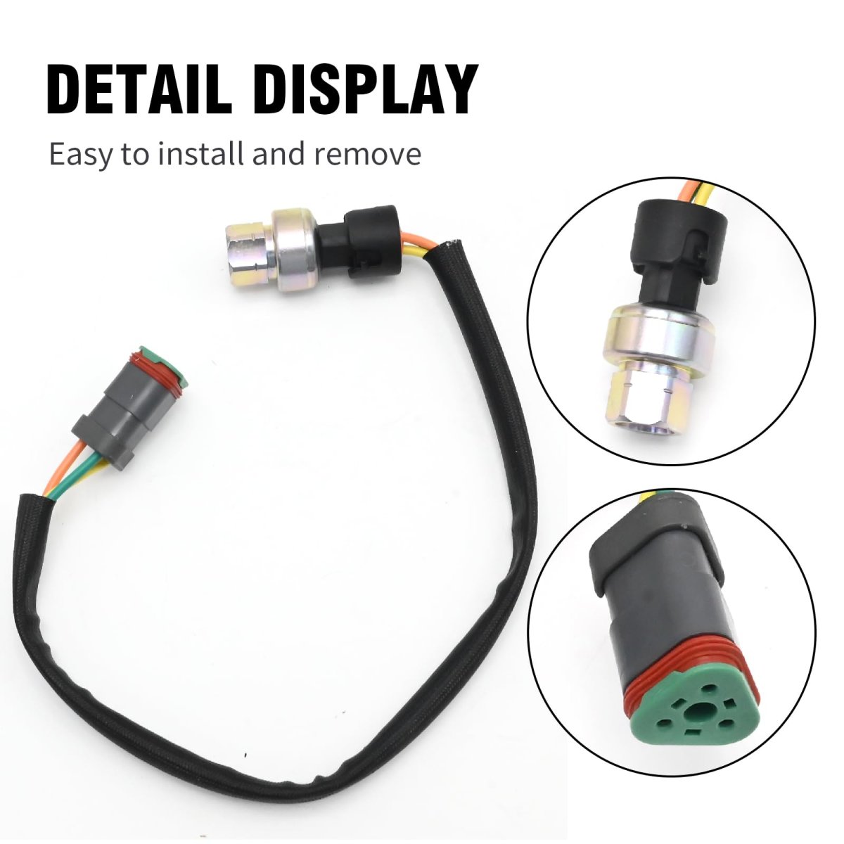 1946725 Oil Pressure Sensor For Caterpillar Cat C15 Mxs Bxs Nxs C-15 Replaces 194-672 Oil Pressure Sensor For Caterpillar Cat