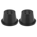 2 Pcs Universal Rubber Housing Seal Cap Id 53mm Car Headlight Dust Cover Waterproof Dustproof Shell 