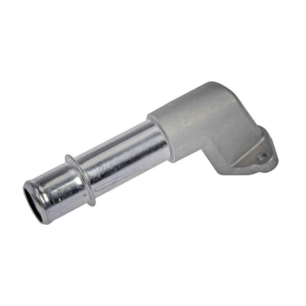 Oldsmobile Bravada 2002 2003 2004 Engine Coolant Water Outlet Metal Material Natural Finish 2 Bolt Hole Quantity 180 Degrees
