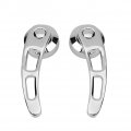 Window Crank Handle 2pcs 4 1 Car Winder Riser Replacement Handles For Ford Silver