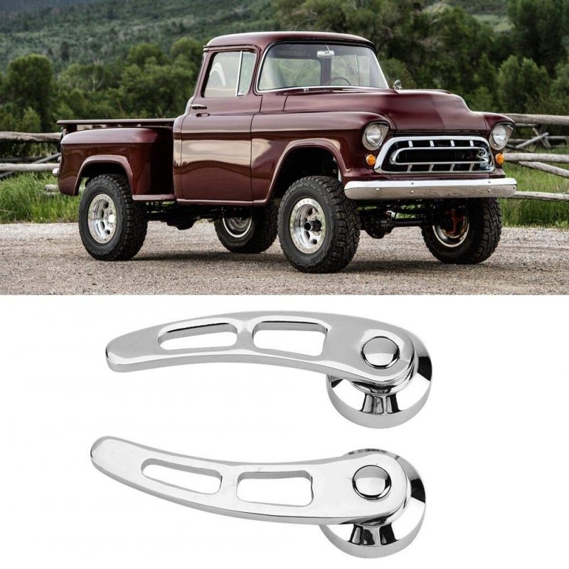 Window Crank Handle 2pcs 4 1 Car Winder Riser Replacement Handles For Ford Silver
