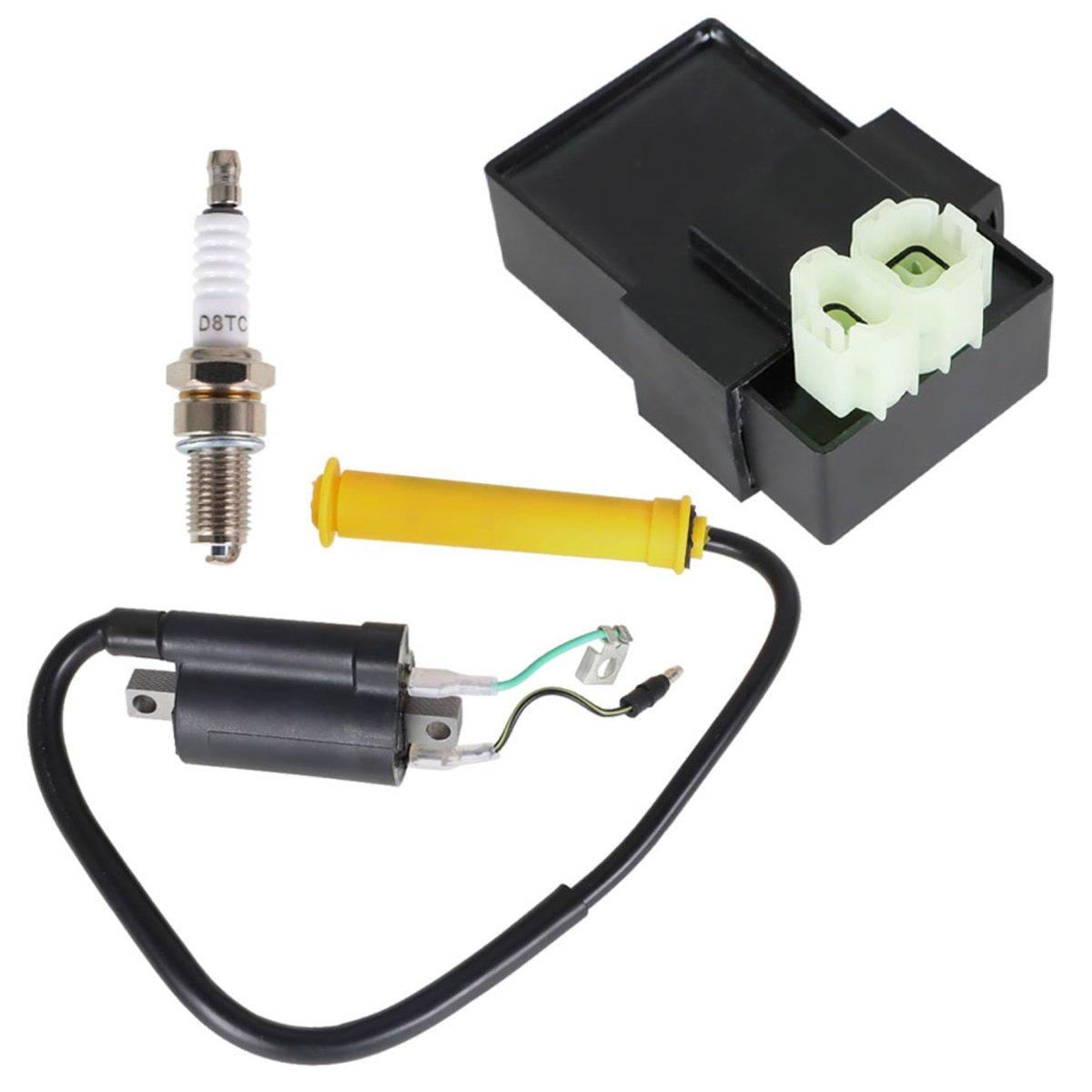 Ignition Coil Spark Plug Cdi Kit For Honda Trx400ex Sportrax 400 2x4 1999 2004 Replaces 30500 Hn1 003 30700 Kcz 000 30410