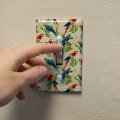 Macaws Parrots Jungle Rainforest Pattern Plastic Wall Decor Toggle Light Switch Plate Cover 