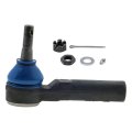 Tie Rod End For 2005 To 2010 Buick Allure Sintered Metal Bearing Threaded Stud Greaseable Castle Nut And Cotter Pin Included 