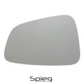 Spieg Driver Side Mirror Glass Replacement For Tesla Model X 2016-2021 Heated W Backing Plate Left