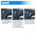 X Autohaux Pair Windshield A-pillar Trim Panel For Kia Soul 2010-2013 Driver And Passenger Outer Side Replaces 861802k500