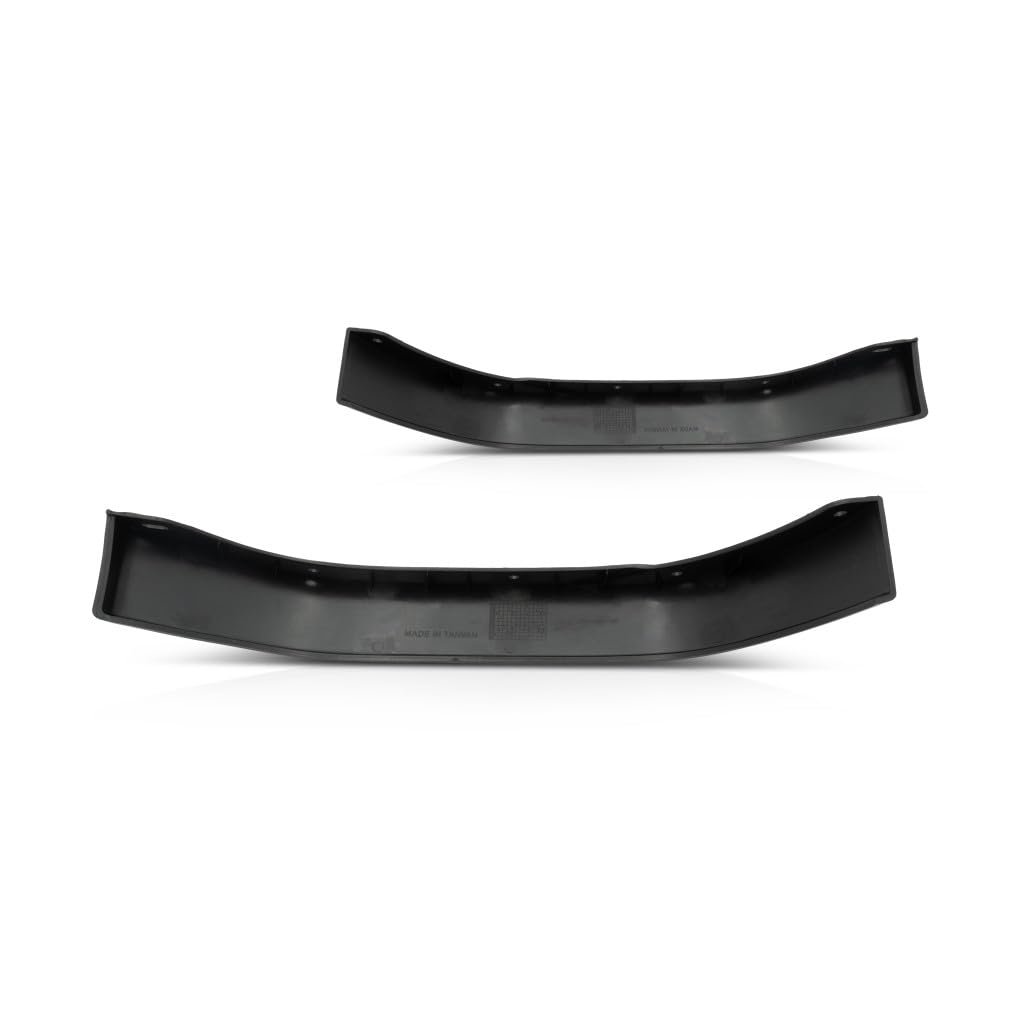 Chevy Camaro 2016 2022 Convertible Coupe Front Bumper Moldings Pair Driver And Passenger Side Lower Air Deflector Textured