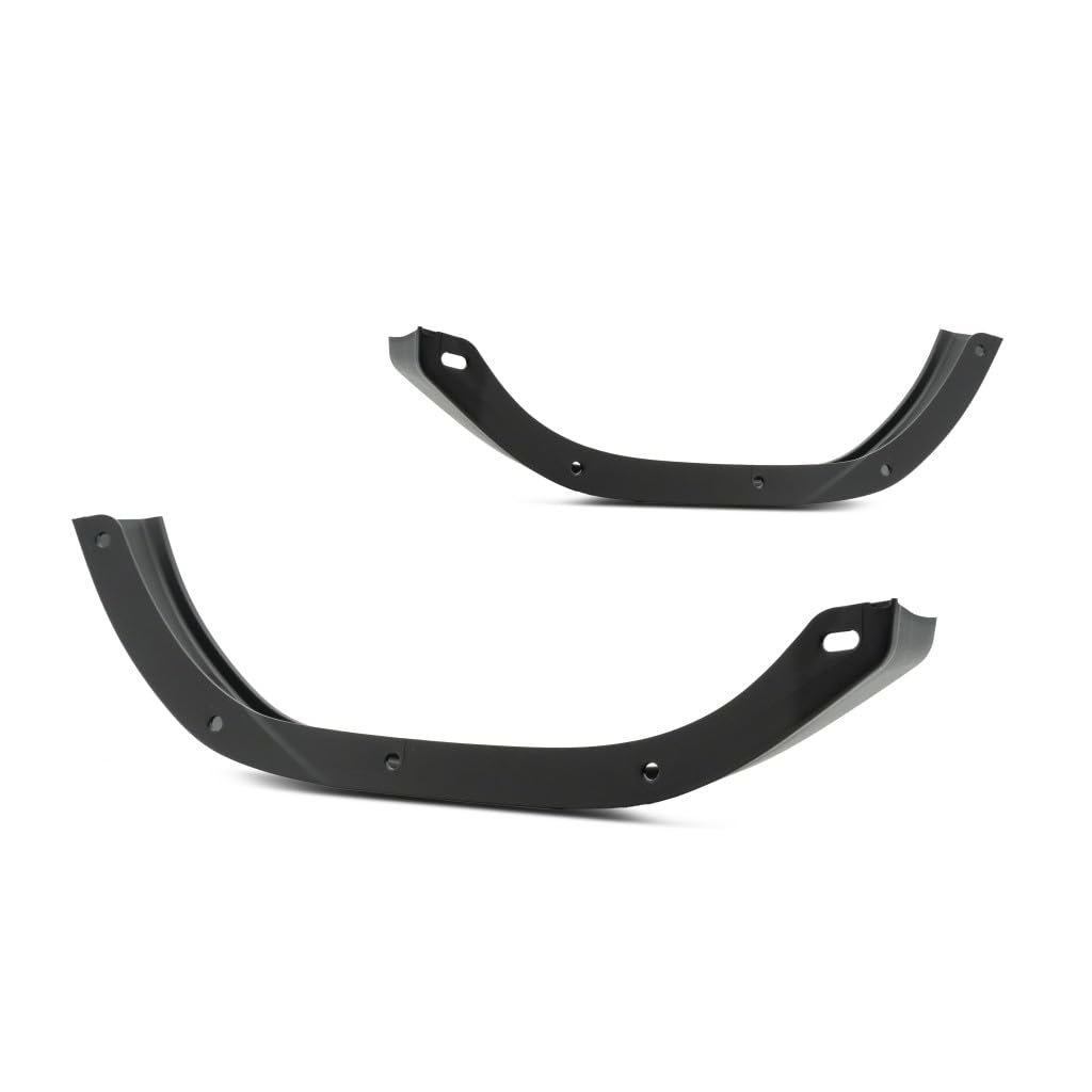Chevy Camaro 2016 2022 Convertible Coupe Front Bumper Moldings Pair Driver And Passenger Side Lower Air Deflector Textured