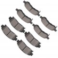 Aintier Automotive Replacement Brake Pads Front Rear Fit For Buick Enclave 2008-2017 For Rainier 2006-2007 Chevrolet Ssr 2006