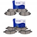 Aintier Automotive Replacement Brake Pads Front Rear Fit For Buick Enclave 2008-2017 For Rainier 2006-2007 Chevrolet Ssr 2006