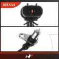 A-premium Abs Wheel Speed Sensor Compatible With Mitsubishi Models Galant 2004-2011 2 4l 2004-2009 3 8l Sedan Front Driver And