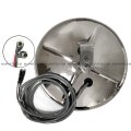 8 Convex Mirror Heated Stainless Steel Fit Peterbilt 335 340 357 382 385 386 325 330 348 388 389 365 367 377 359 375 379 281
