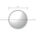 8 Convex Mirror Heated Stainless Steel Fit Peterbilt 335 340 357 382 385 386 325 330 348 388 389 365 367 377 359 375 379 281