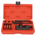 Chain Splitter Motorcycle Bike Cutter Breaker Tool Universal Link Riveter Riveting Repair Set Kit