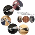 Auniwaig 24pcs 3mm Conical Wool Felt Buffing Point Mandrel Mounted Grinding With 1 8-inch Shank Polishing Rotary Tool