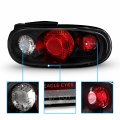 Amerilite Black Replacement Taillights For 90-97 Mazda Miata Passenger And Driver Side