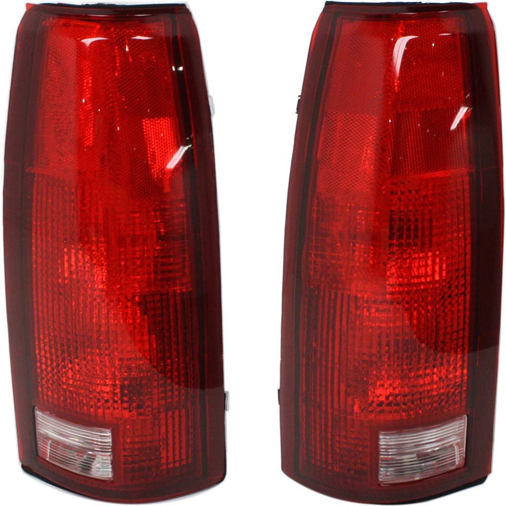 Tail Light Assembly Pair For Chevy C2500 C3500 K2500 K3500 1988 To 2000 Driver And Passenger Side Gm2800104 Gm2801104