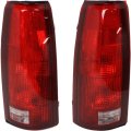 Tail Light Assembly Pair For Chevy C2500 C3500 K2500 K3500 1988 To 2000 Driver And Passenger Side Gm2800104 Gm2801104 