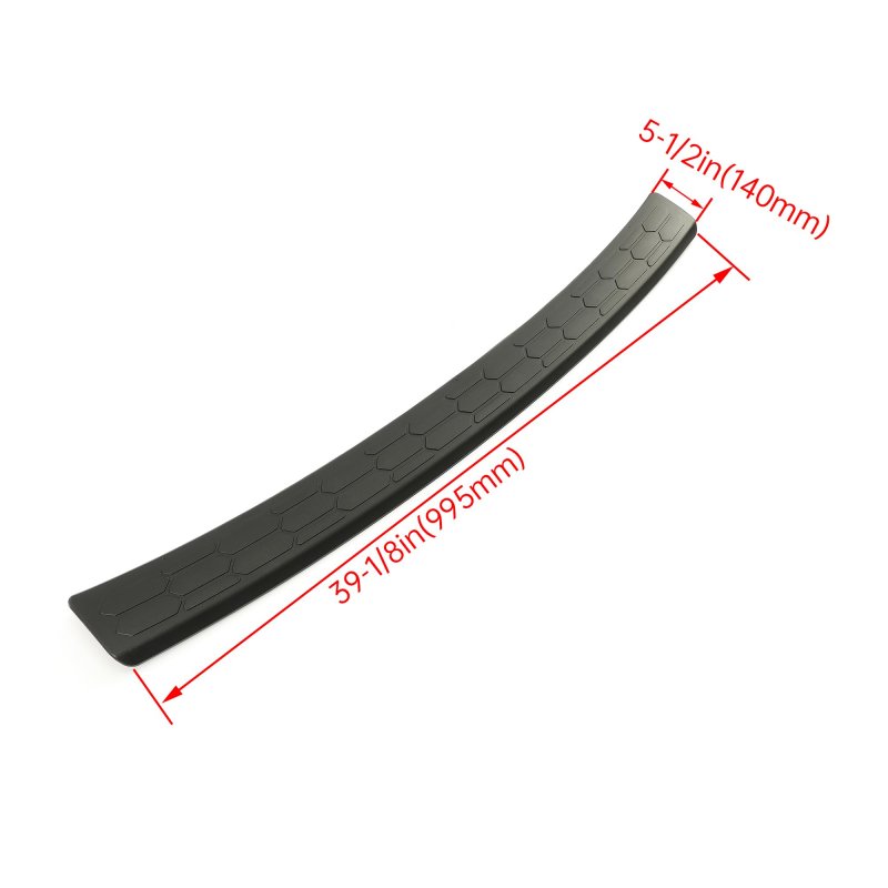 Rear Bumper Cover Protector Trim For 2018 2019 2020 2021 2022 2023 Subaru Crosstrek Trunk Door Entry Guards Replacement