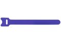 8 Inch Blue Hook And Loop Tie Wrap 50 Pack 