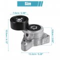 Uxcell Drive Belt Tensioner Pulley Assembly For Honda Accord 2003-2007 Civic Cr-v Acura Tsx Csx Rdx Ilx Ac Serpentine Tension