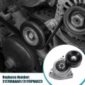 Uxcell Drive Belt Tensioner Pulley Assembly For Honda Accord 2003-2007 Civic Cr-v Acura Tsx Csx Rdx Ilx Ac Serpentine Tension