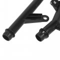 X Autohaux Engine Water Coolant Pipe 2712002452 For Mercedes-benz C250 Slk250 2012-2015 Plastic Black