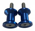 Pro-tek Blue Swing Arm Spools For Kawasaki Ninja 1000 And Z1000 Z1000sx 2014 2015 2016 2017 2018 2019 2020 2021 2022 2023 