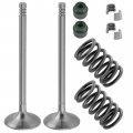 Caltric 2x Exhaust Valve Kit Compatible With Can-am Canam Bombardier Outlander Max 800 2006
