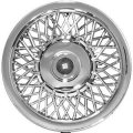 Set Of 4 Chrome 15 Inch Aftermarket Replacement Hubcaps With Metal Clip Retention System Part Number Iwc1215 
