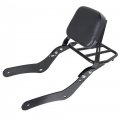 Black Motorcycle Detachable Sissy Bar Backrest W Pad Luggage Rack Fits Replacement For Honda Cmx500 Cmx300 2017-2022 