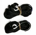2pk Replacement Rope 12ft And Hook For 3 8 Ratcheting Quickie Tie-down 