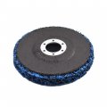 Waltyotur 10pcs 4-1 2 X 7 8 Bule Stripping Wheel Strip Discs Rust Remover Paint Removal Disc Blue Coloured For Angle Grinders