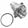 A-premium Engine Coolant Thermostat Housing Assembly With Gasket Compatible Bmw X5 545i 550i 650i 745i 750i 760i Gt Xdrive M2
