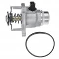 A-premium Engine Coolant Thermostat Housing Assembly With Gasket Compatible Bmw X5 545i 550i 650i 745i 750i 760i Gt Xdrive M2