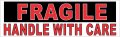 Stickertalk Fragile Handle With Care Vinyl Sticker 10 Inches By 3 