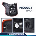 Rear Tail Lamp Light For Ford F150 2018 2019 2020 Passenger Side Right Red Lens Chrome Housing Jl3z13404h Fo2801265