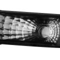 Compatible With Chevy Silverado Gmt800 4pc Pair Of Black Amber Corner Headlight Clear Lens Led Tail Light