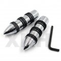 Xkh- No 107 Chrome Footpeg Compatible With Victory All Hammer Vegas 8-ball Front Rear B0772pnwgy